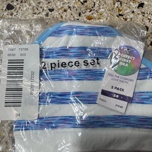 Justice Girls Training Bra 2 pack‎ Size 34